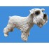 18cm Schnauzer Dog Figurine