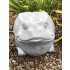 45cm Fat Garden Frog Grey