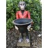93cm Monkey Holding Pot