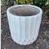 30cm White Column Planter 