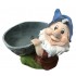 27cm Sitting Gnome with Planter